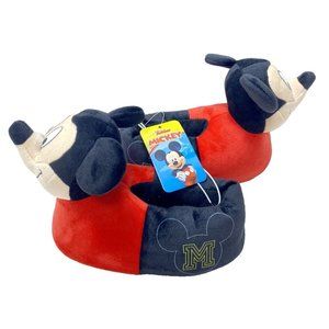 Mickey Mouse Kids Slippers Size 9/10 Brand New Boys/Girls Disney House Shoes